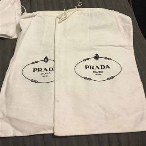 prada black tag|Prada dust bag authentic.